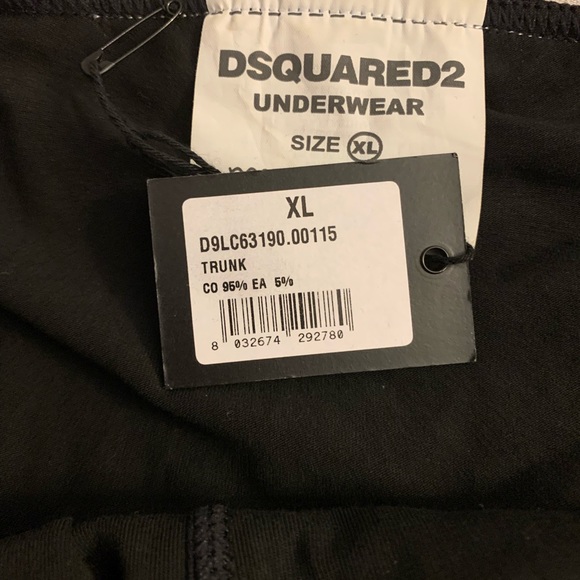 Dsquared2 men’s briefs trunk XL New with tag - Picture 6 of 10